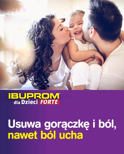 Ibuprom dla dzieci Forte 200mg/5ml zawiesina smak truskawkowy dla dzieci 3m+ 150 ml