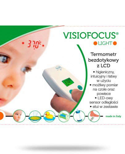 VisioFocus Light 06710 termometr bezdotykowy z projektorem temperatury 1 sztuka