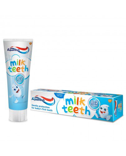 Aquafresh Milk Teeth pasta do zębów dla dzieci 0-2 lata 50 ml
