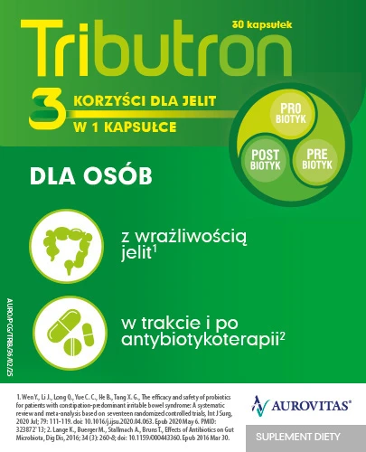 Tributron 30 kapsułek