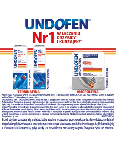 Undofen Amorolfina lakier leczniczy do paznokci 2,5 ml