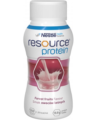 Resource Protein preparat odżywczy w płynie smak owoców leśnych 4x 200 ml