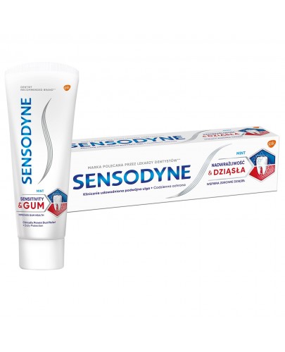 Sensodyne Nadwrażliwość & Dziąsła pasta do zębów 75 ml