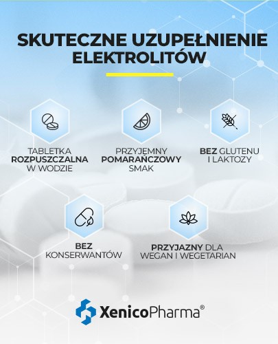 Litoxen elektrolity 20 tabletek musujących