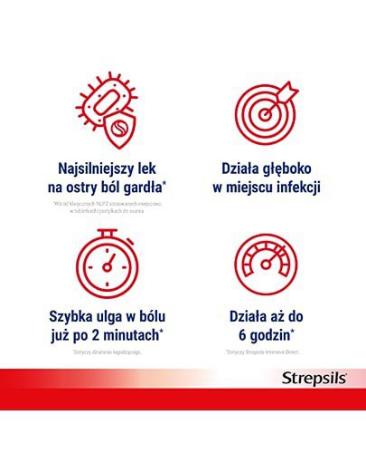 Strepsils Intensive 36 tabletek do ssania