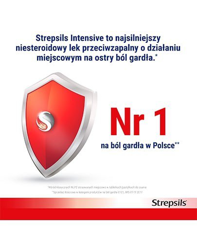 Strepsils Intensive 36 tabletek do ssania