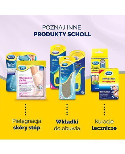 Scholl PediMask skarpetki nawilżające do stóp z olejkiem lawendowym SPA 1 para