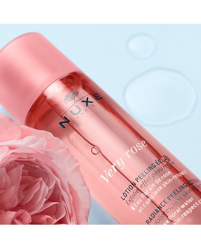 Nuxe Very Rose rozświetlający peeling złuszczający 150 ml