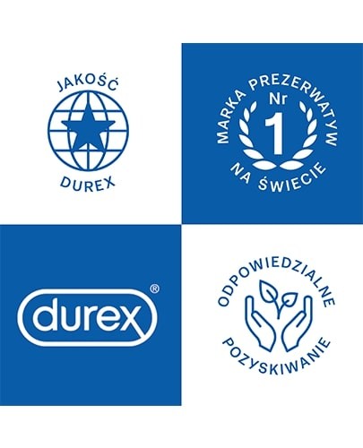 Durex Invisible XL prezerwatywy powiększone 10 sztuk