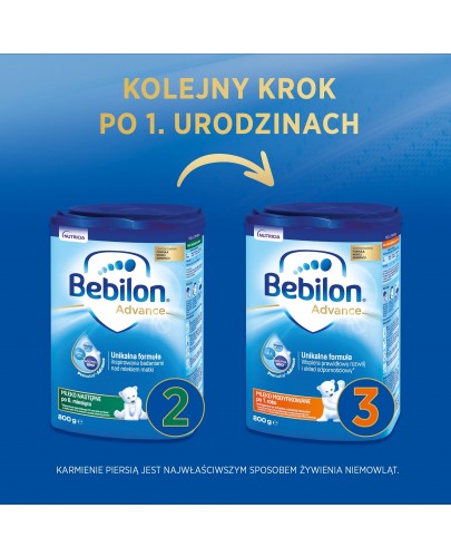 Bebilon 2 Pronutra Advance mleko modyfikowane po 6 miesiącu 200 ml