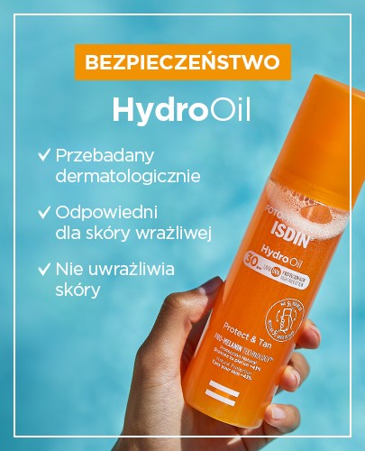 Fotoprotector Isdin Hydro Oil dwufazowy olejek do opalania SPF30 200 ml