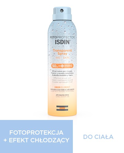 Fotoprotector Isdin przezroczysty spray ochronny SPF50 250 ml