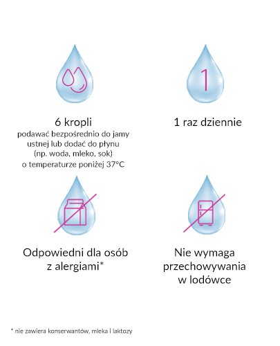 Multilac Baby Synbiotyk probiotyk + prebiotyk krople 2 x 5 ml