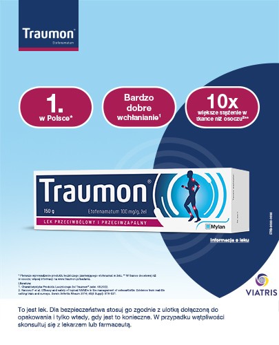 Traumon żel 100 mg/g 150 g