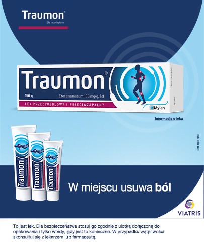 Traumon żel 100 mg/g 150 g