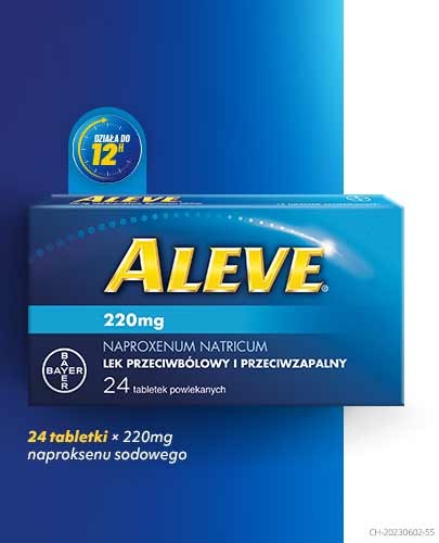 Aleve 220 mg 12 tabletek