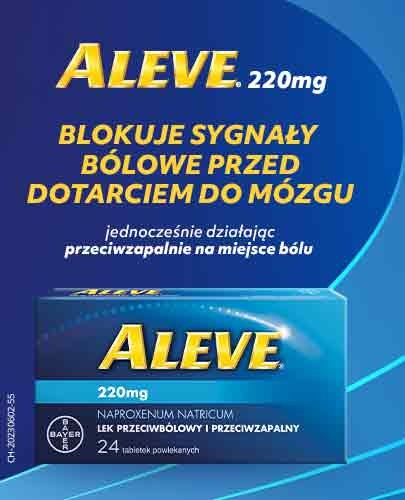 Aleve 220 mg 12 tabletek