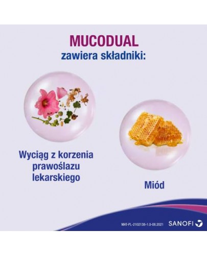 Mucodual 2w1 syrop na kaszel i gardło 100 ml