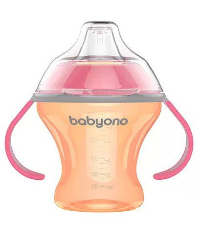 Babyono kubek niekapek z miękkim ustnikiem Natural Nursing 180 ml [1456]