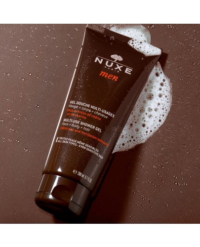 Nuxe Men wielofunkcyjny żel pod prysznic dla mężczyzn 200 ml [Kup 2x produkt Nuxe a otrzymasz kosmetyczkę]