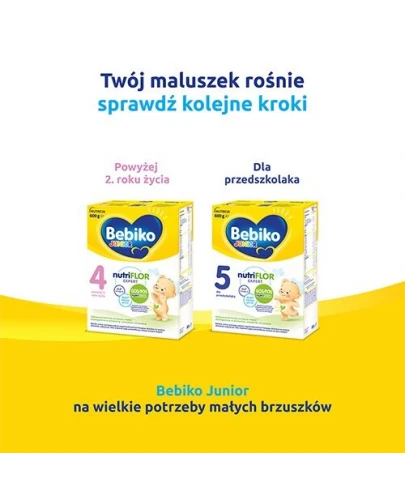 Bebiko 3 Junior Nutriflor Expert mleko modyfikowane powyżej 1. roku życia 700 g