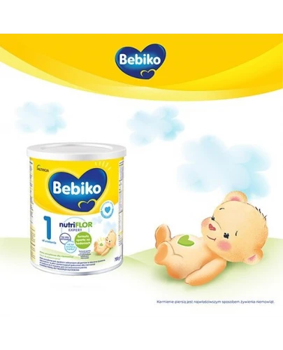 Bebiko 1 Nutriflor Expert mleko początkowe od urodzenia 700 g
