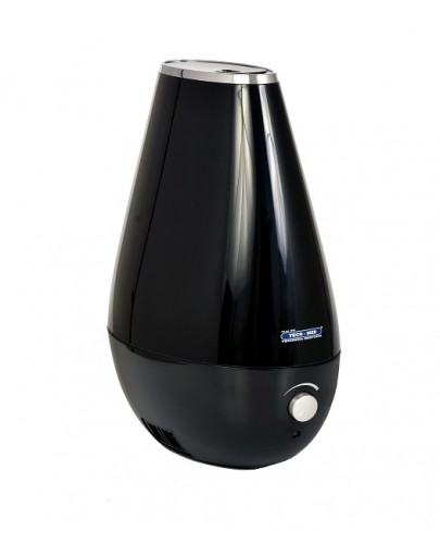 Tech-Med TM LOTOS ultradźwiękowy nawilżacz powietrza z jonizatorem czarny 1 sztuka + olejek zapachowy