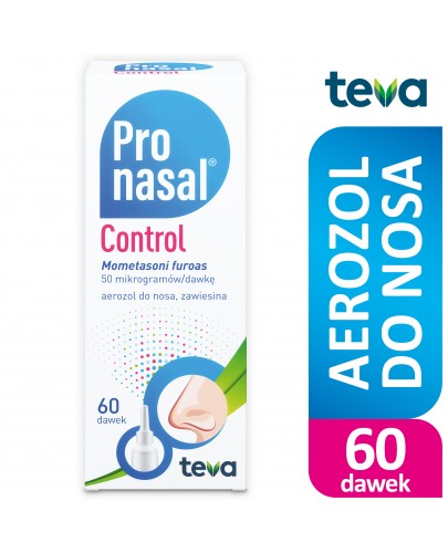 Pronasal Control 50 µg/dawkę aerozol do nosa 60 dawek