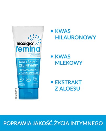 Maxigra femina nawilżający żel intymny 75 ml