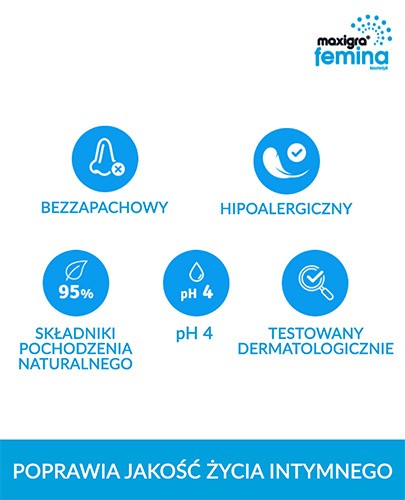 Maxigra femina nawilżający żel intymny 75 ml