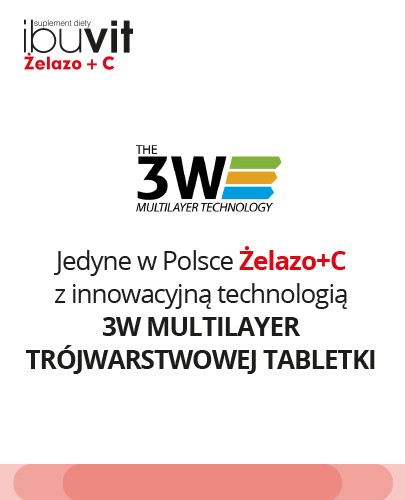 Ibuvit Żelazo + C 30 tabletek