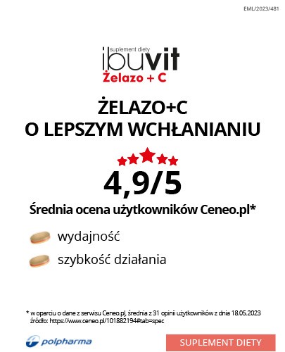 Ibuvit Żelazo + C 30 tabletek