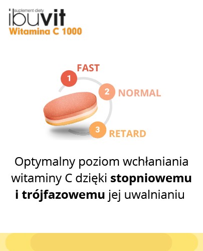 Ibuvit Witamina C 1000 30 tabletki