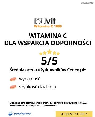 Ibuvit Witamina C 1000 30 tabletki