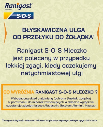 Ranigast SOS mleczko 200 ml