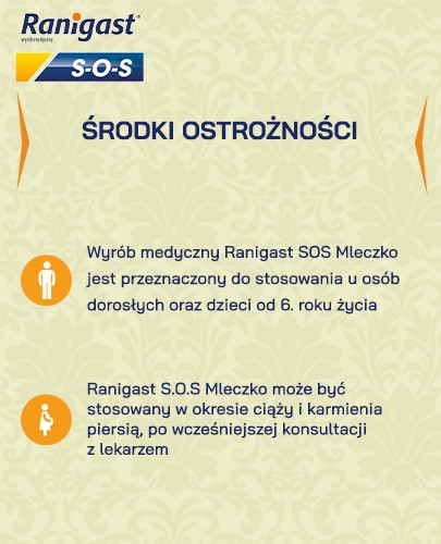 Ranigast SOS mleczko 200 ml