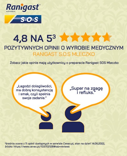 Ranigast SOS mleczko 200 ml