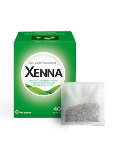 Xenna Fix 0,9-1,1g na zaparcia 40 saszetek