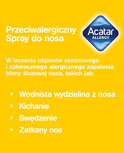 Acatar Allergy 1 mg/ml aerozol do nosa 10 ml