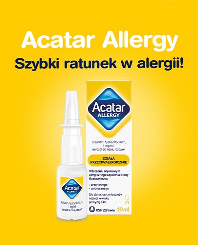 Acatar Allergy 1 mg/ml aerozol do nosa 10 ml