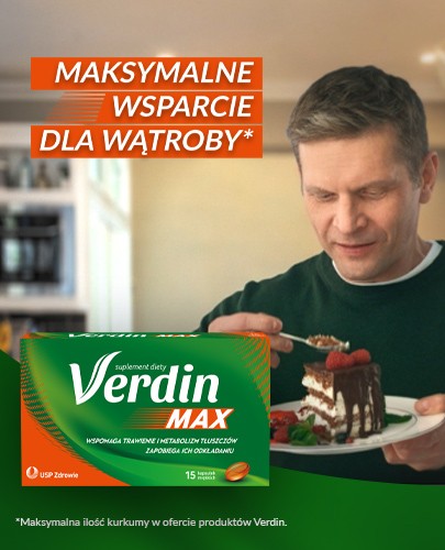 Verdin Max 15 kapsułek miękkich