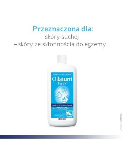 Oilatum Baby emulsja do kąpieli od 1-go dnia życia dla dzieci 2x 500 ml [DWUPAK]