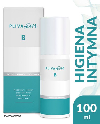 PlivaFem B żel do higieny intymnej 100 ml