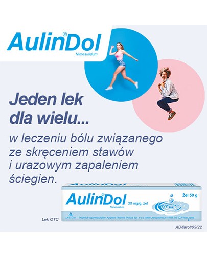 AulinDol 30 mg/g żel 50 g