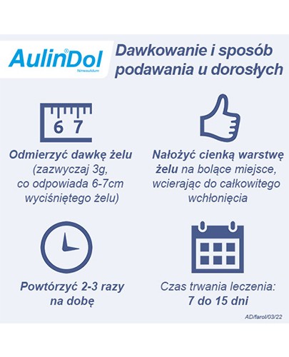 AulinDol 30 mg/g żel 50 g
