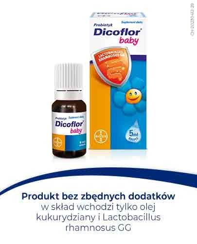 Dicoflor Baby krople dla dzieci i niemowląt 5 ml