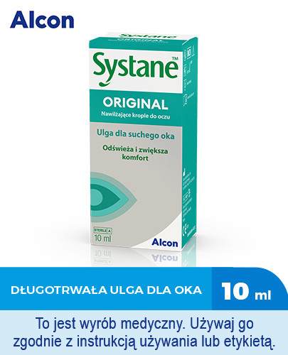 Systane Original nawilżające krople do oczu 10 ml