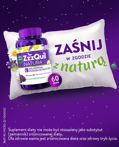 ZzzQuil Natura żelki 60 sztuk