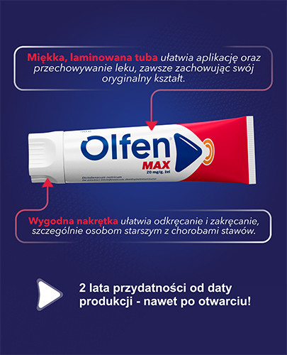 Olfen Max 20 mg/g żel 100 g
