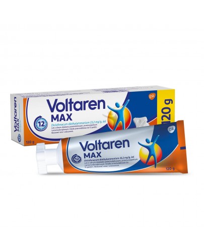 Voltaren Max 23,2 mg/g żel przeciwbólowy i przeciwzapalny 120 g